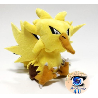 Authentic Pokemon Center Plush Pokemon fit Zapdos 16cm 